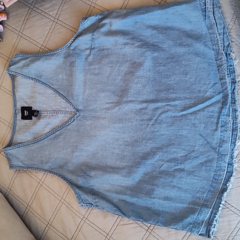 Gap denim tank